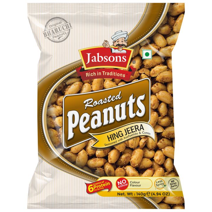 Jabsons Roasted Peanuts Hing Jeera