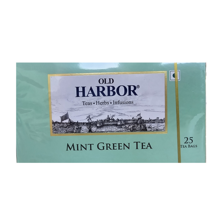 Old Harbor Mint Green Tea (25 Bags)