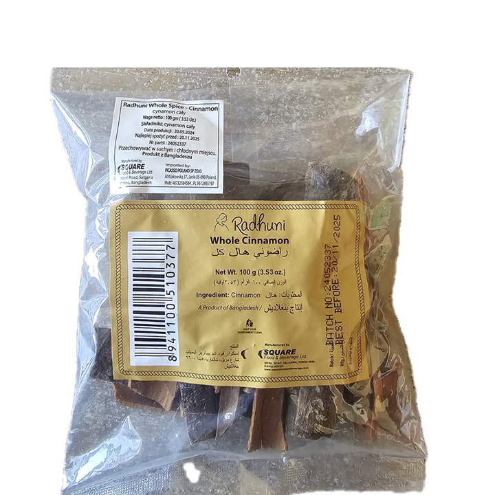 Radhuni Whole Spice Cinnamon