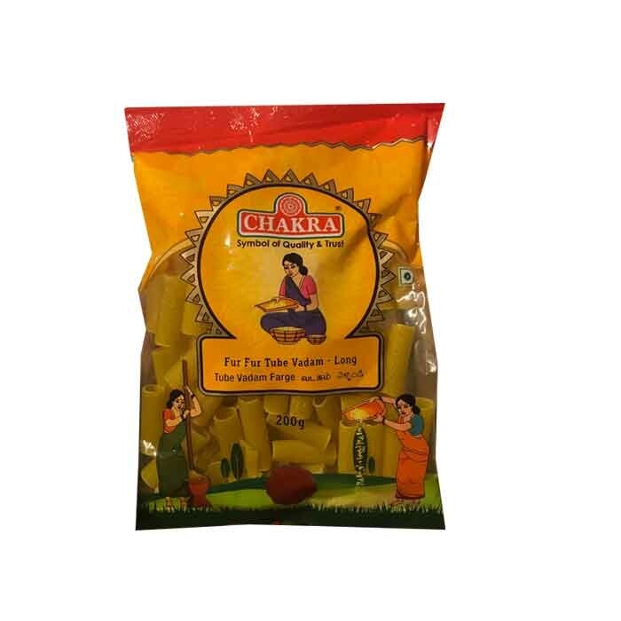 Chakra Fur Fur Tube Papad Long