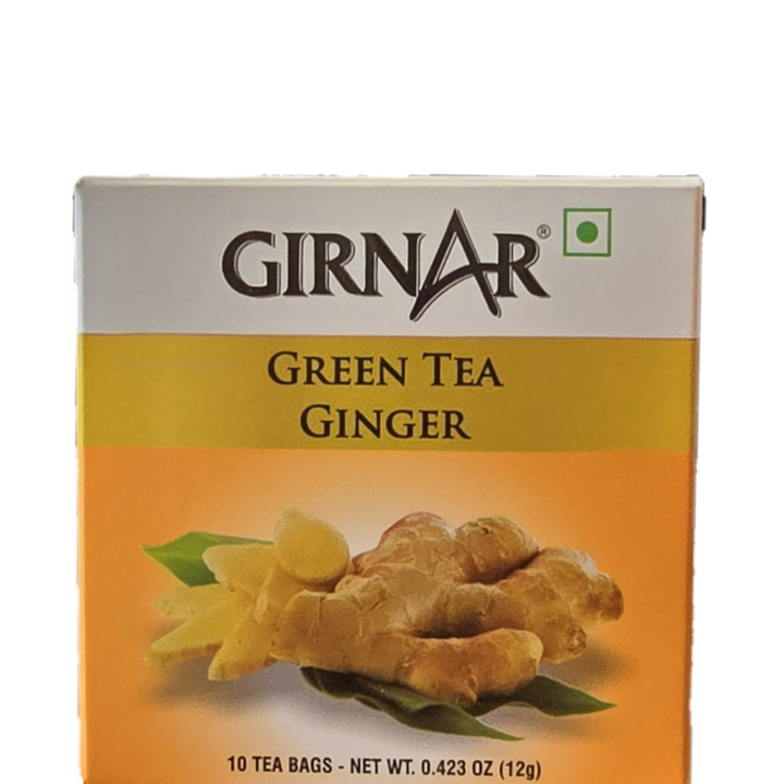 Girnar Green Tea with Ginger 10 Teabags