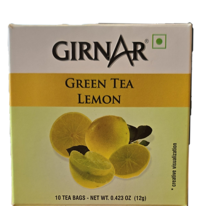 Girnar Green Tea with Lemon 10 Bags