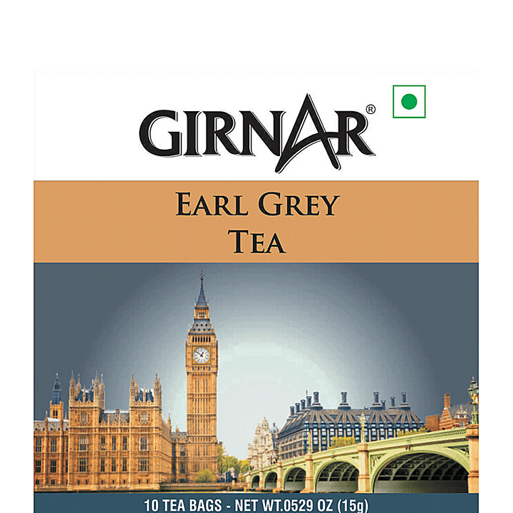 Girnar Earl Grey Black Tea 10 Bags