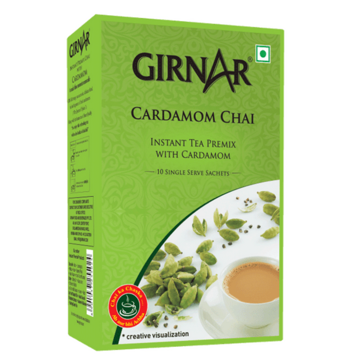 Girnar Green Tea Premix Cardamom