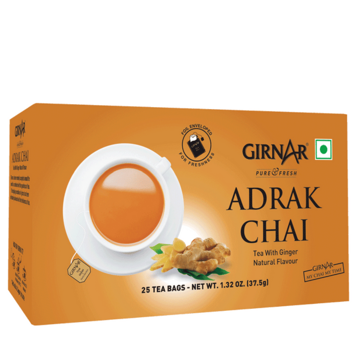 Girnar Ginger Flavoured Black 25 Teabags