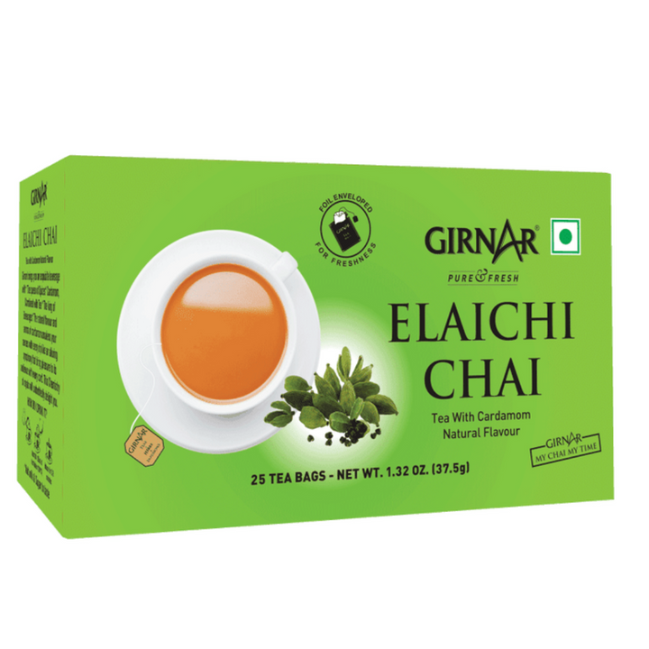 Girnar Green Cardamom Flavoured Tea 25 Teabags