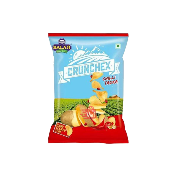 Balaji Crunchex Chilli Tadka Waffers