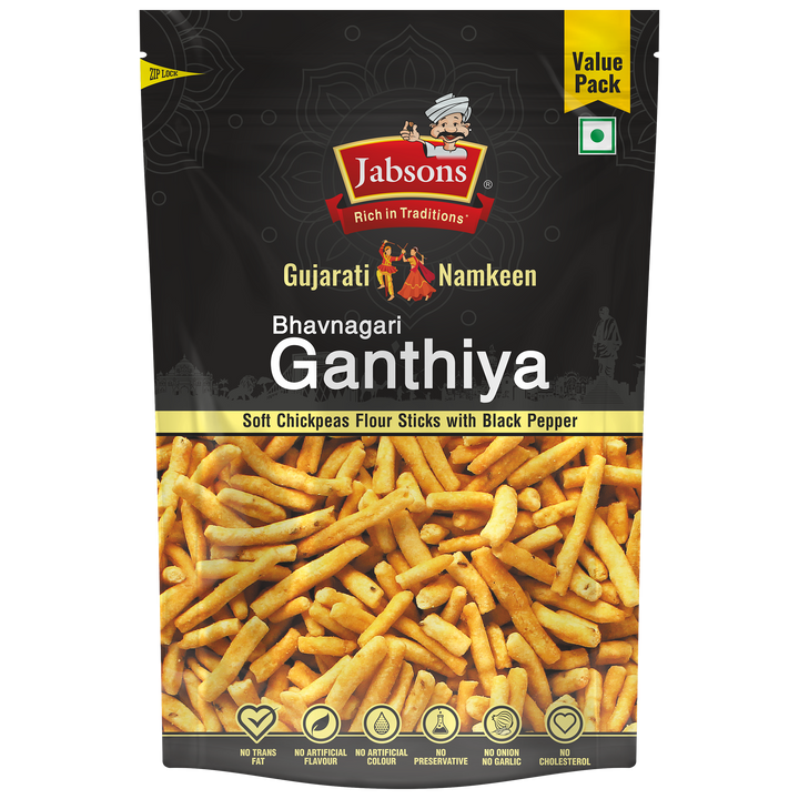 Jabsons Bhavnagri Ganthiya (Namkeen)