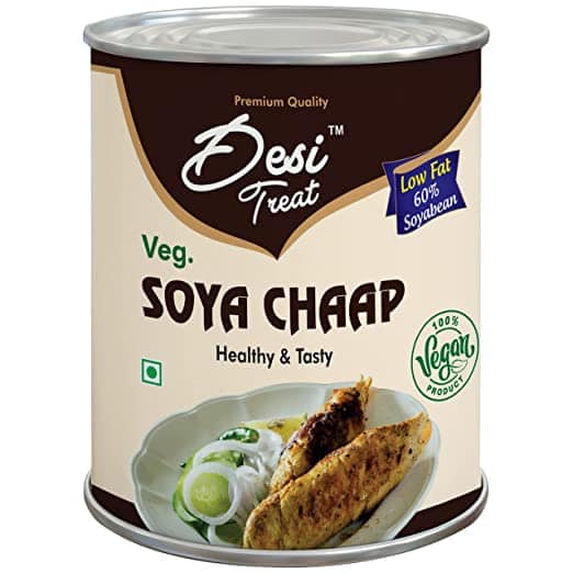 Desi Treat Soya Chaap Tin