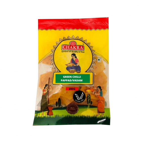 Chakra Green Chilli Vadam