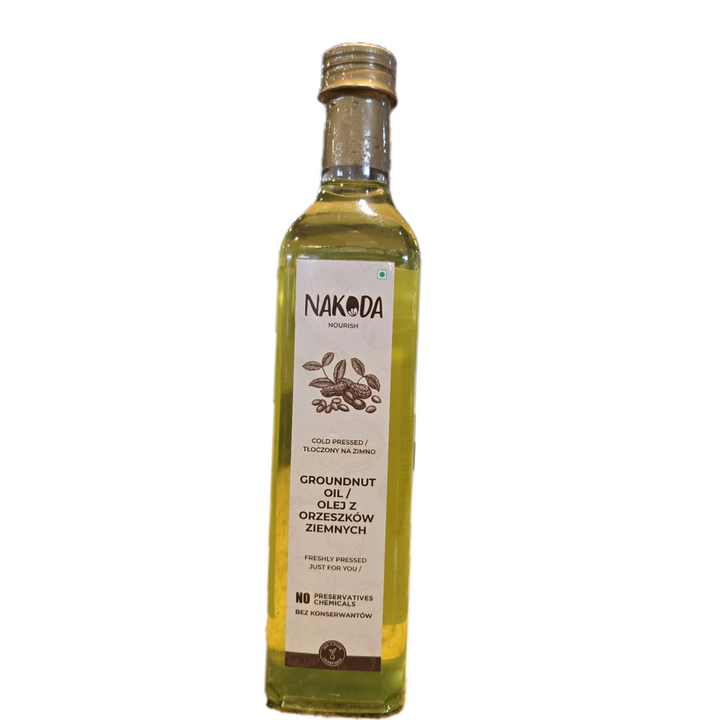 Nakoda Nourished Cold Pressed Groundnut Oil