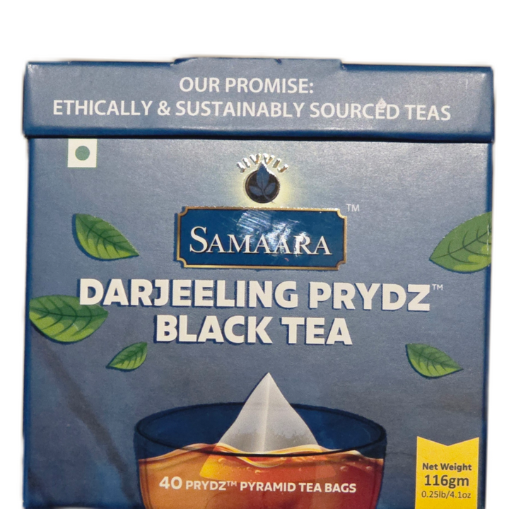 Samara Pyramid Darjeeling Black Tea 40 Bags