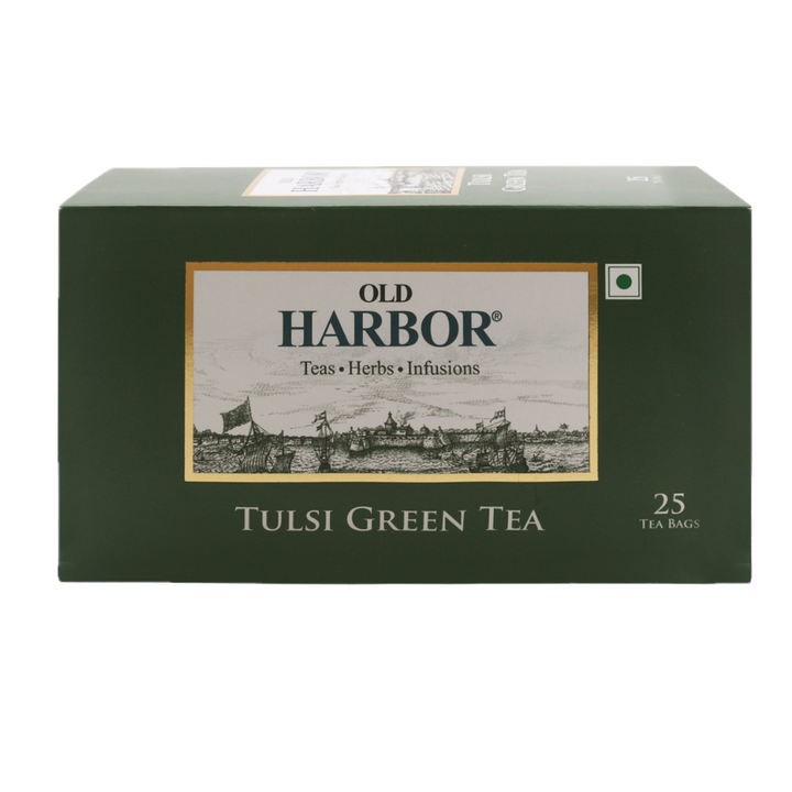Old Harbor Tulsi Green Tea (25 Bags)