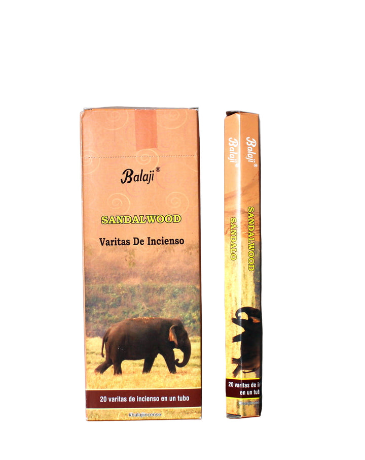 Balaji Sandalwood Premium Incense Sticks 20pcs