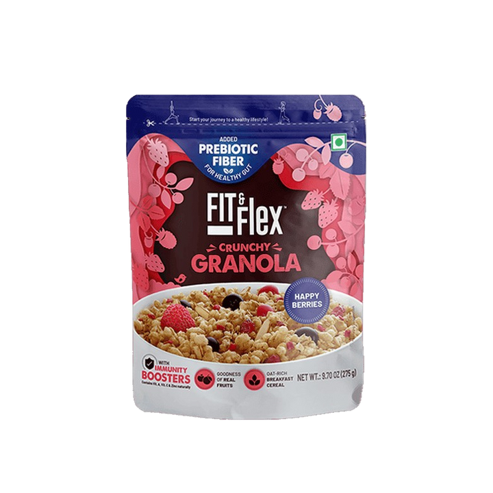 Fit & Flex Niva Nutrition Happy Berries Geanola (BUY 1 GET 1 FREE)