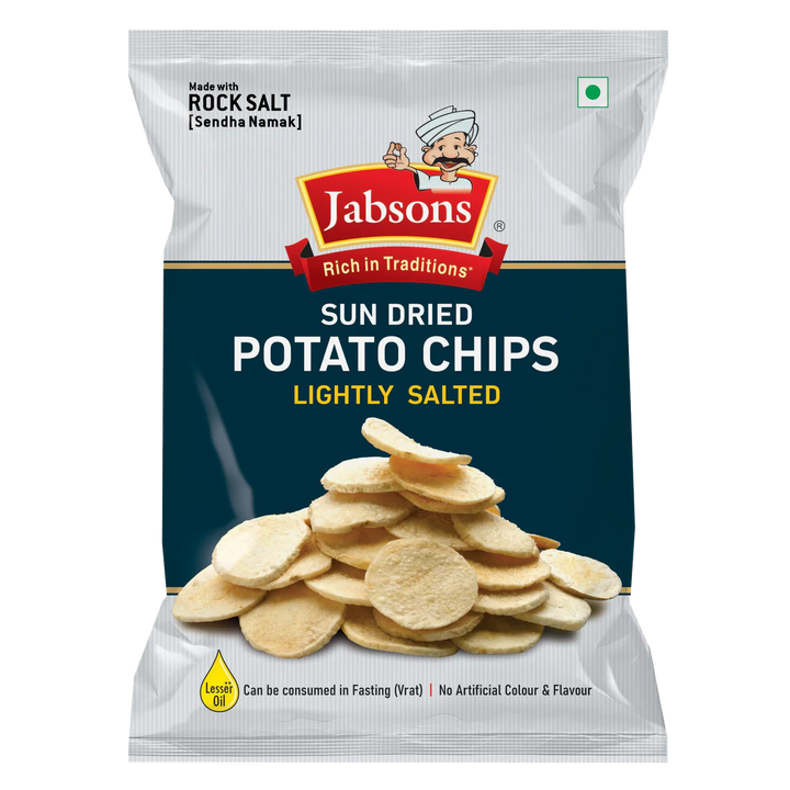 Jabsons Sundried Potato Chips - Salted