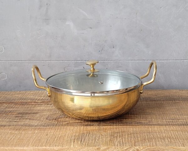 Indian Brass kadai Vessel