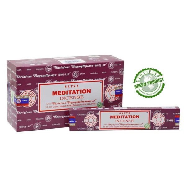 Satya Meditation Incense Sticks 12pcs