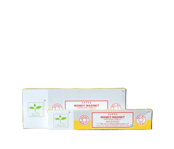 Kadzidełka Satya w kształcie magnesu na pieniądze, 12 szt.