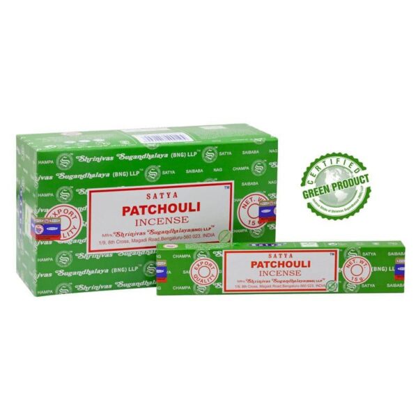 Kadzidełka Satya Patchouli 12 szt.