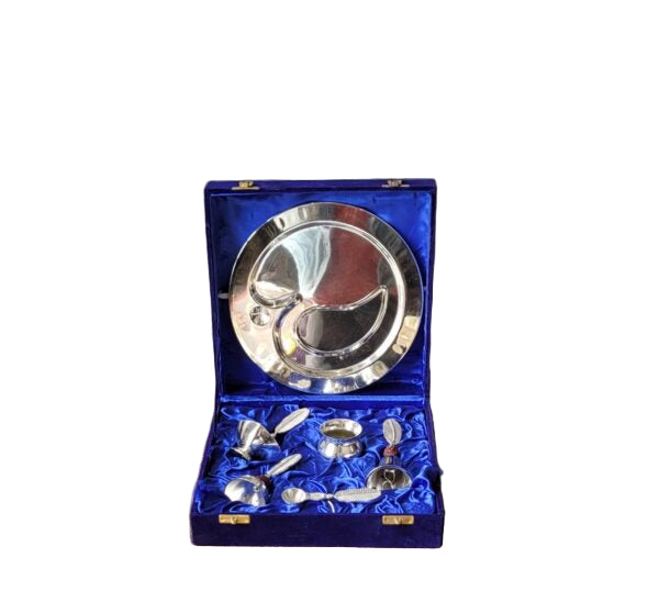 Pooja Thali Set Stainless Steel