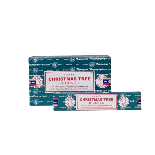 Kadzidełka Satya w kształcie choinki 12 szt.