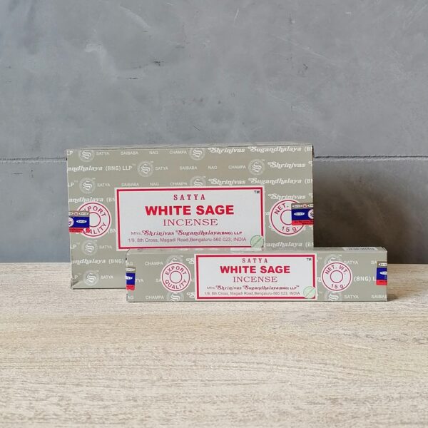 Kadzidełka Satya White Sage 12 szt.