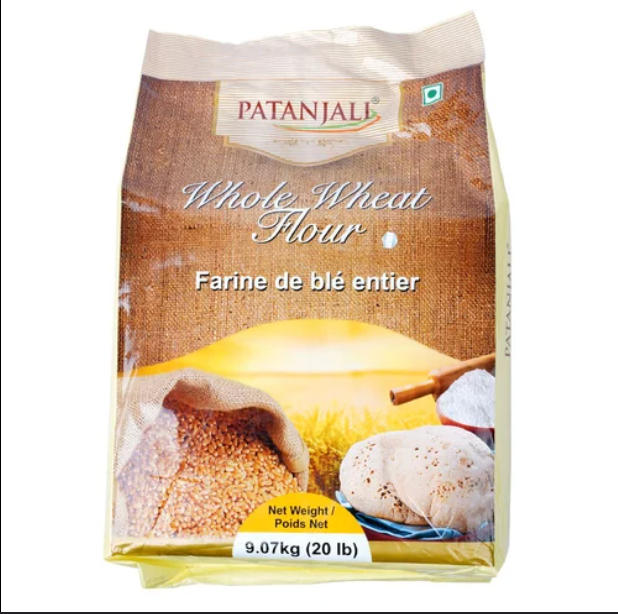 Patanjali Whole Wheat Flour 9.07kg