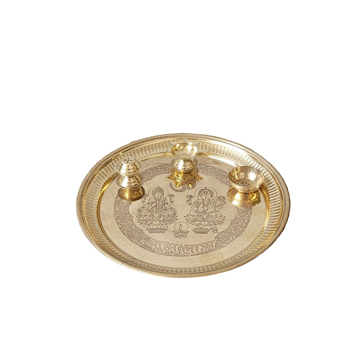 Pooja Thali Brass