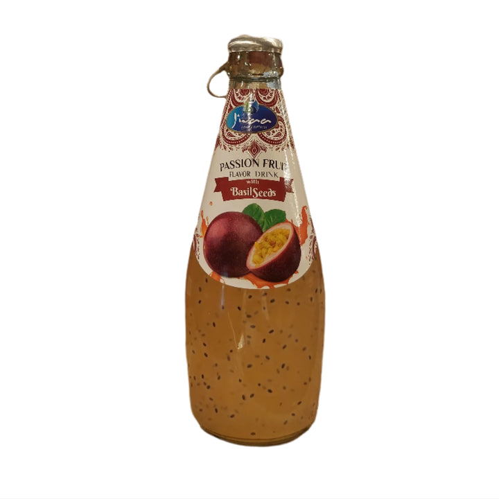 Jivaa Passsion Fruit Basil Seed 280ml