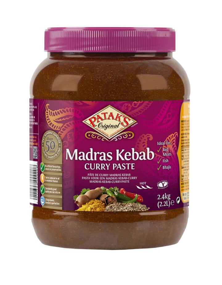 Patak's Madras Kebab Curry Paste 2.4kg