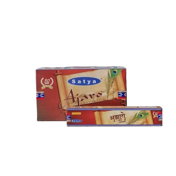 Satya Agarbatti Ajaro Incense Sticks 12pcs