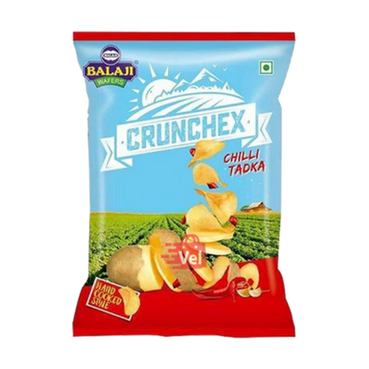 Balaji Crunchex Chilli Tadka Waffers