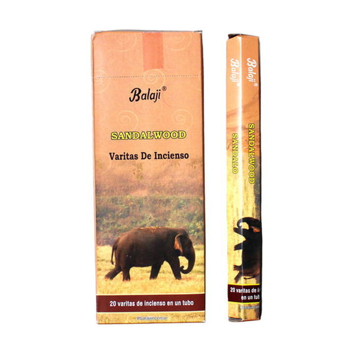 Balaji Sandalwood Premium Incense Sticks 20pcs