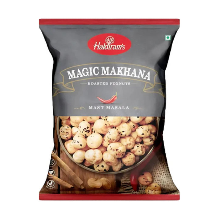Haldirams Roasted Foxnuts Mast Masala 30g