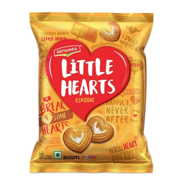 Britannia little hearts