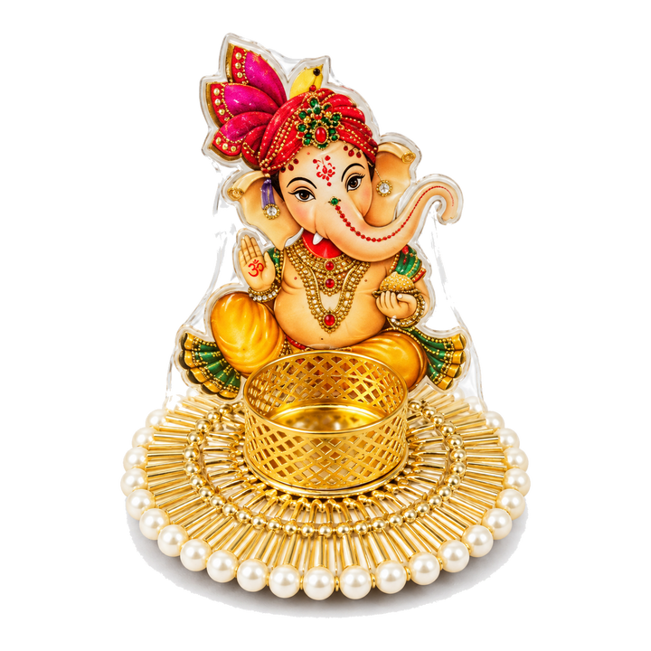 Świecznik Ganesh Pearl 4″