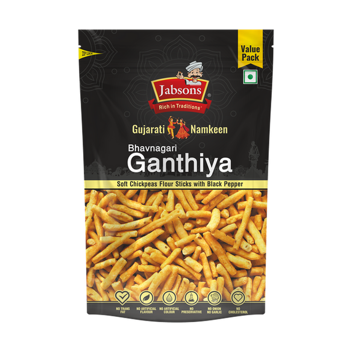 Jabsons Bhavnagri Ganthiya (Namkeen)