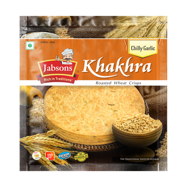 Jabsons Chilly Garlic Khakhra