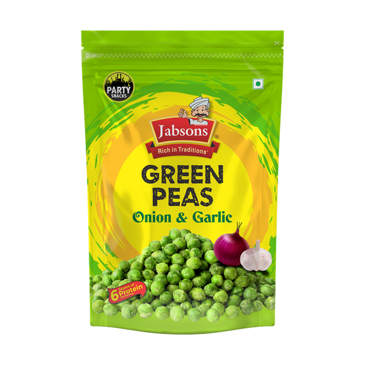 Jabsons Green Peas - Onion & Garlic