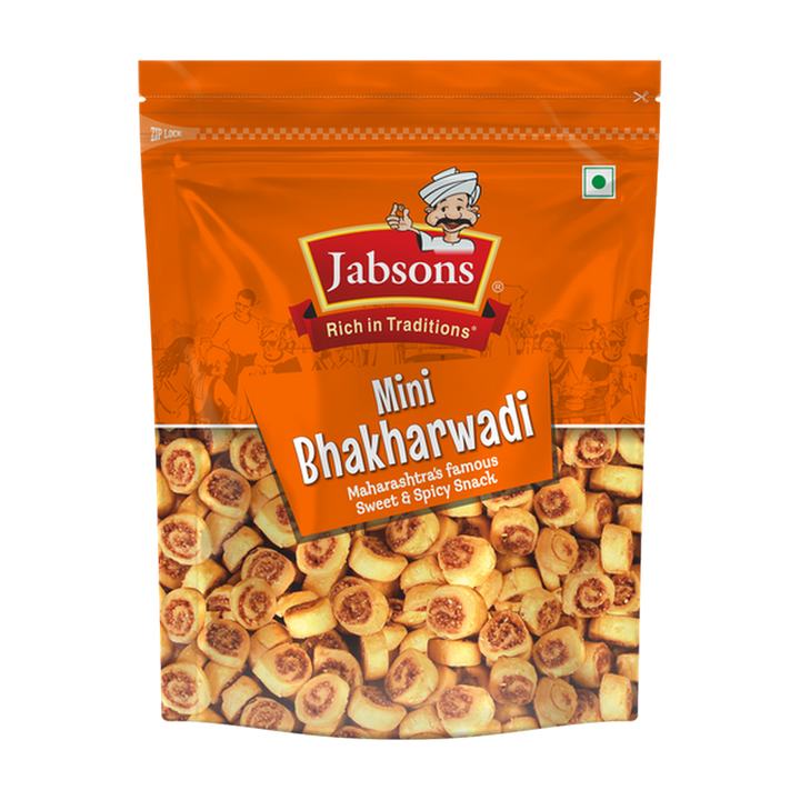 Jabsons Mini Bhakarwadi (Namkeen)