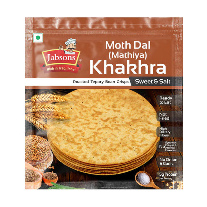 Jabsons Moth Dal Khakhra