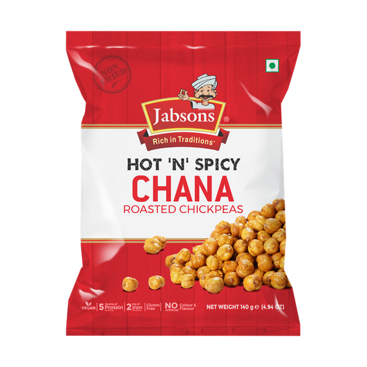 Jabsons Roasted Chana Hot N’ Spicy