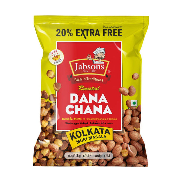 Jabsons Roasted Dana Chana - Kolkata Muri Masala