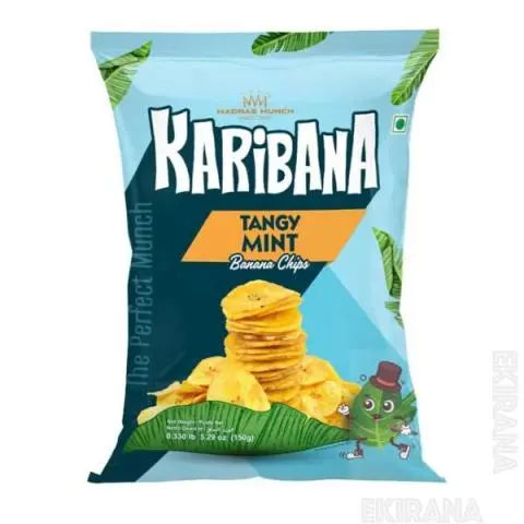 Karibana Tangy Mint Banana Chips